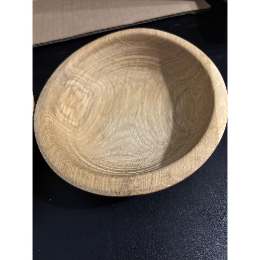 2 Handmade Wooden Bowls From Sarajevo, Bosnia